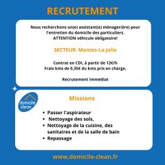 Offre d'emploi !
