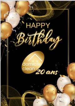 Domicile Clean fête ses 20 ans!